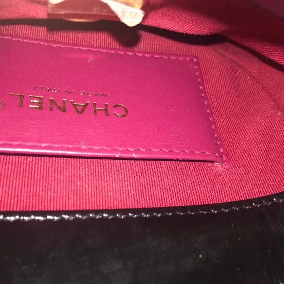 CHANEL Black Quilted Lambskin / Suede Mini Belt Bag with Gold CC Hardware - Picture 9 of 11